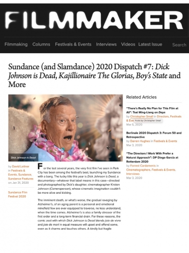 Sundance (and Slamdance) 2020 Dispatch #7
