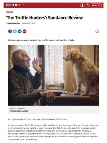 ‘The Truffle Hunters’: Sundance Review