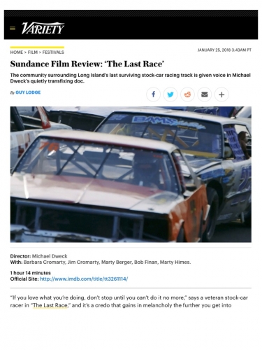 Sundance Film Review: ‘The Last Race’