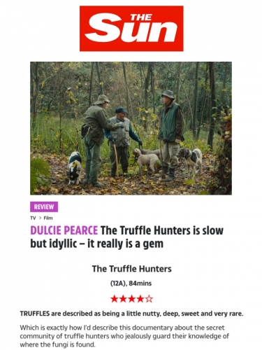 The Truffle Hunters is slow but idyllic – it really is a gem
