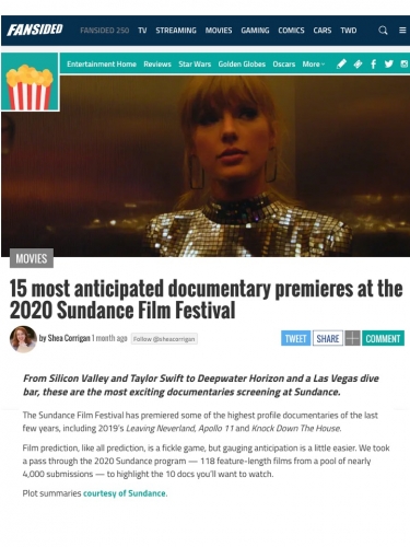 15 most anticipated documentary premieres at the 2020 Sundance Film Festival